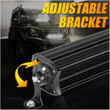 22" 5D-Pro Auxbeam 180W