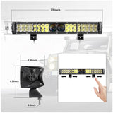 22" 5D-Pro Auxbeam 180W