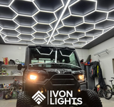 Hexagon LED loftljós