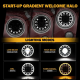 Auxbeam Starlight Flow 7'' aðalljós