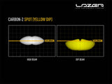 Lazer Carbon-2 Spot (Yellow Dip Mode)